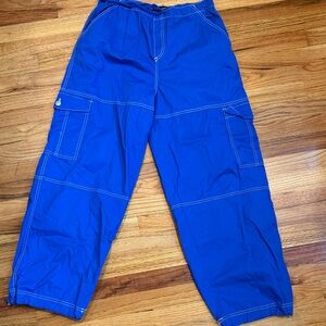 Women’s Blue Cargo Pants